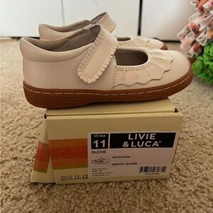 Livie & Luca White Pearl Dress Shoes